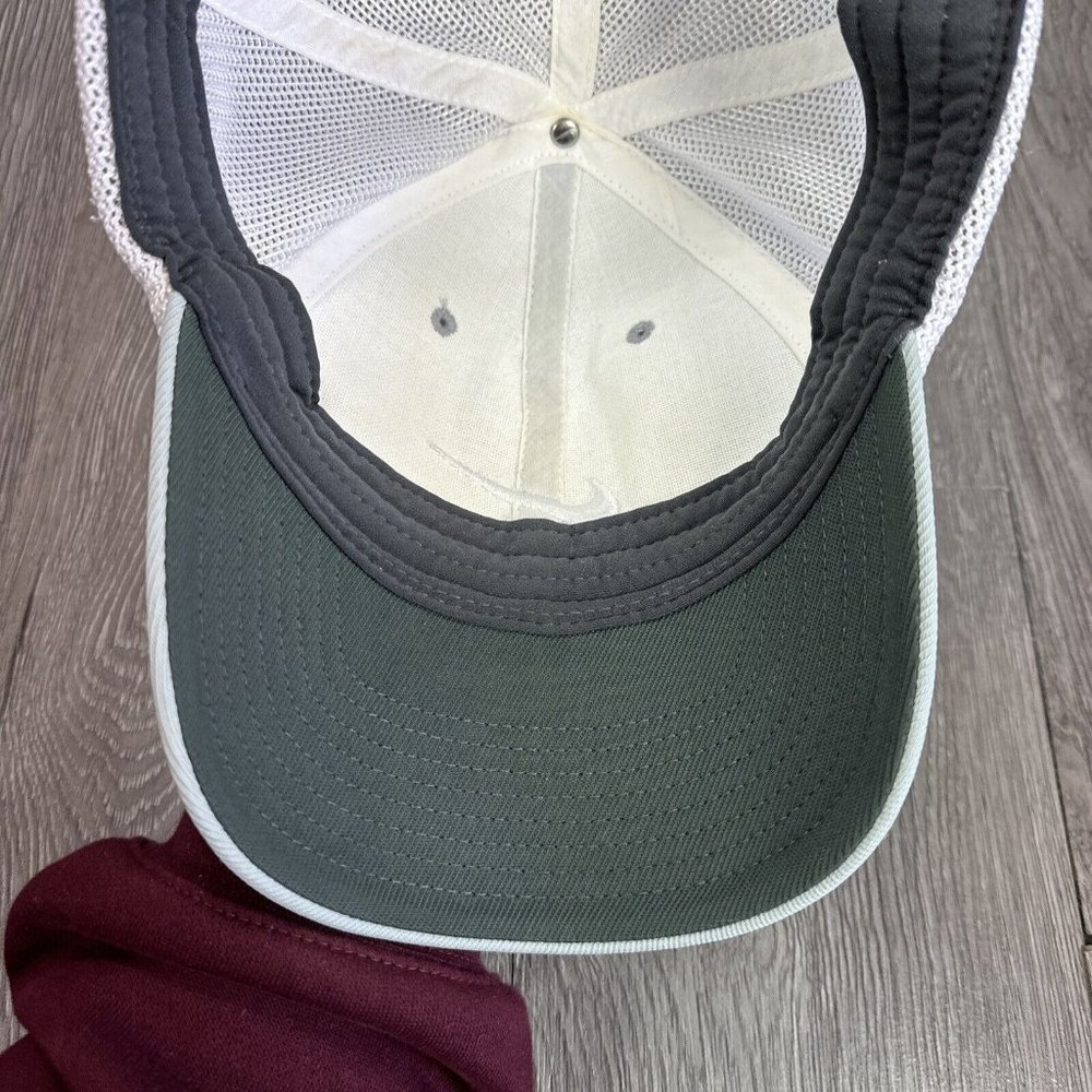Tiger Woods Collection Nike Golf Flexfit Hat Mesh Cap 20XI VRS M/L Gray - Picture 7 of 8